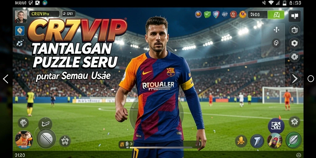 Tampilan gameplay CR7VIP yang menantang dan menarik perhatian.