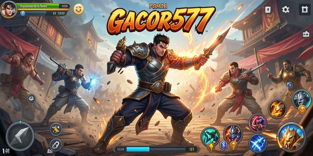 Tampilan seru pertarungan di GACOR577 dengan aksi mendebarkan.