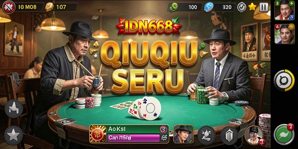 Screenshot gameplay menarik QiuQiu di IDN668.