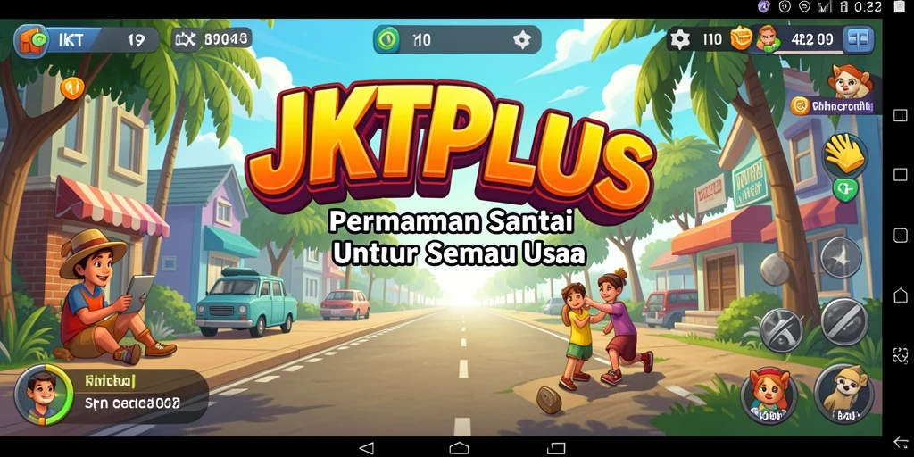 Gameplay seru dan menyenangkan di JKTPLUS yang cocok untuk semua usia.