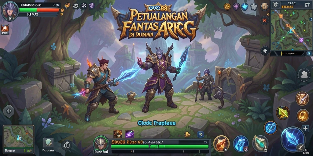 Tampilan gameplay ARPG yang seru dan action-packed.