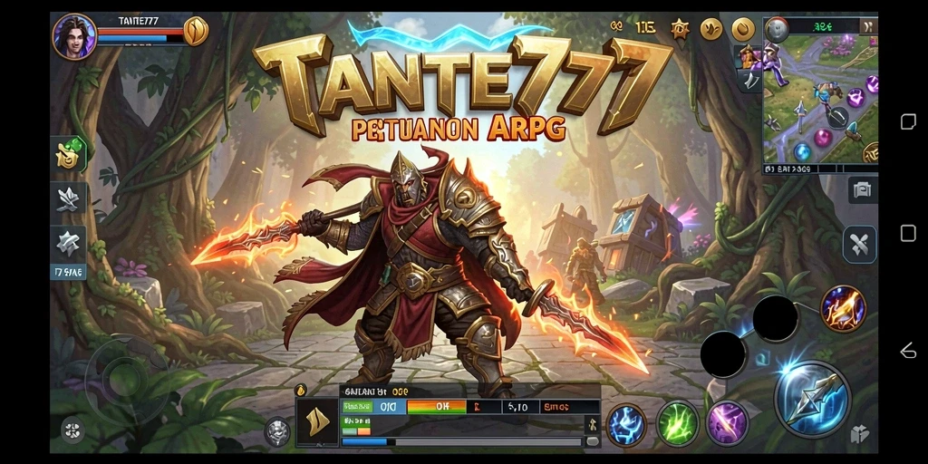 Tangkapan layar gameplay <strong>TANTE777</strong> yang penuh aksi dan petualangan.