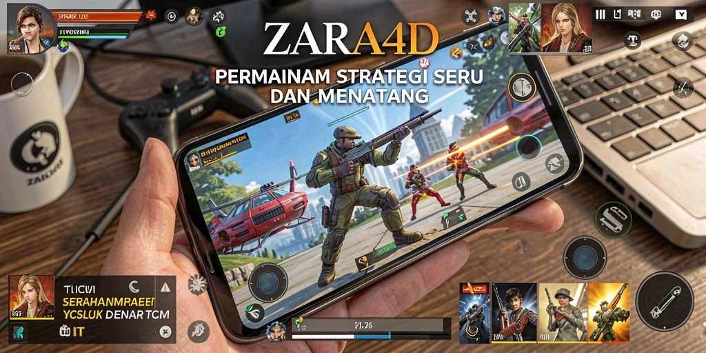 Tampilan gameplay ZARA4D yang seru dan mengasyikkan.